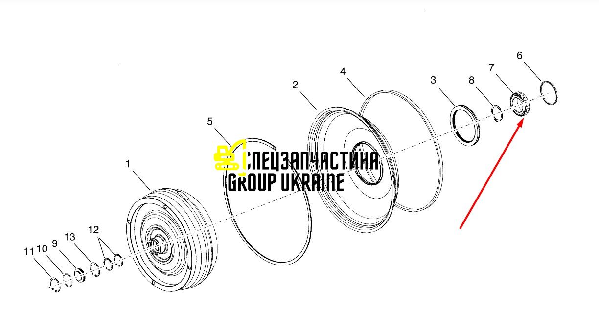 Підшипник 238391 Dana