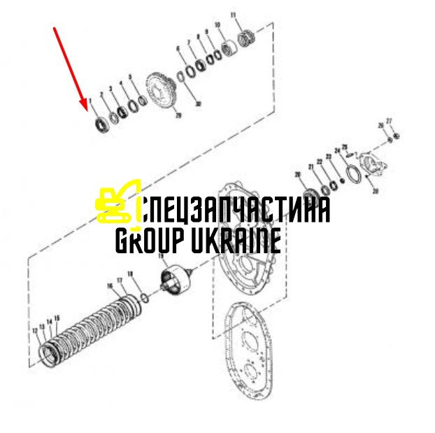 Підшипник 239741 Dana Spicer