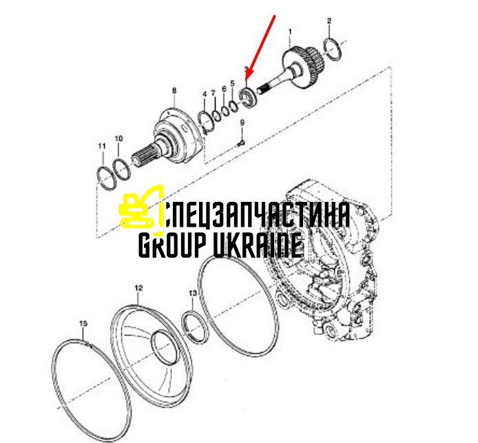 Підшипник 239742 Dana Spicer