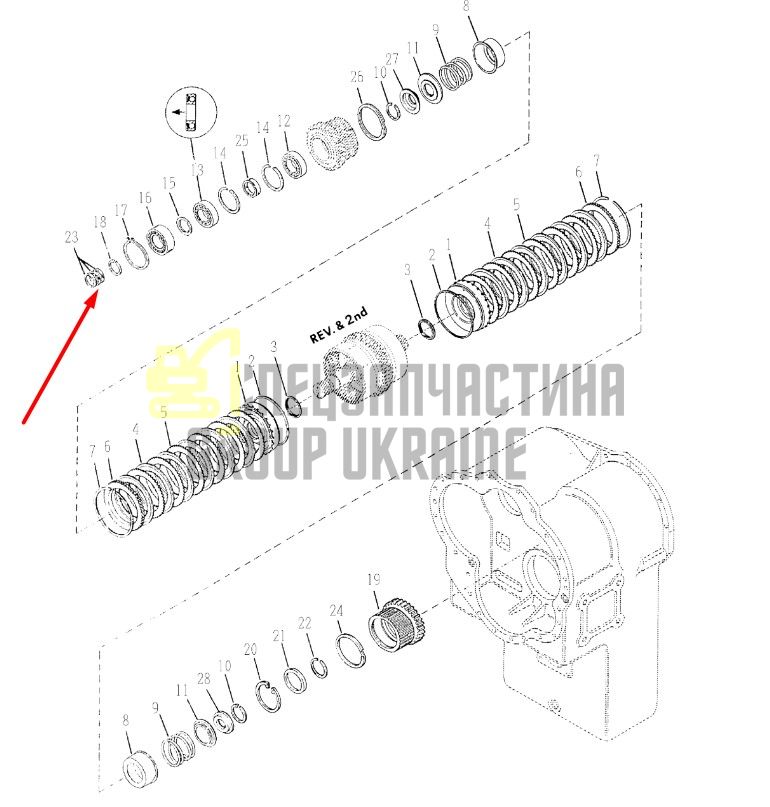 248424 Поршневе кільце DANA Spicer 36000