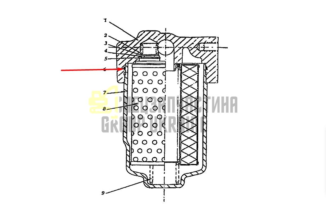 25k40404 Кільце ущільнювача DANA Spicer 24000
