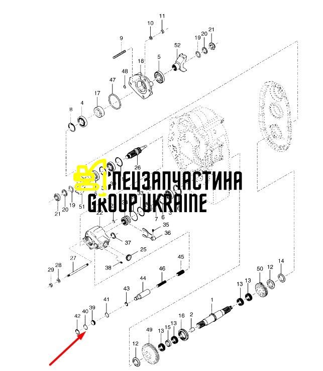 Кільце ущільнювача 60k-30114