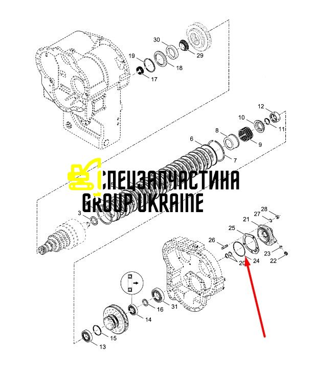 Кільце ущільнювача 60k-40200