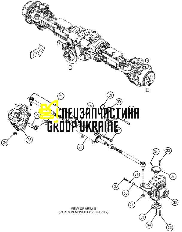 066519 Головна (конічна) пара Z=13/37 Carraro