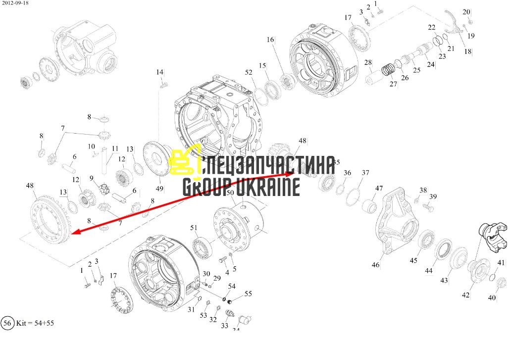ZTAM-00144 Головна (конічна) пара Hyundai