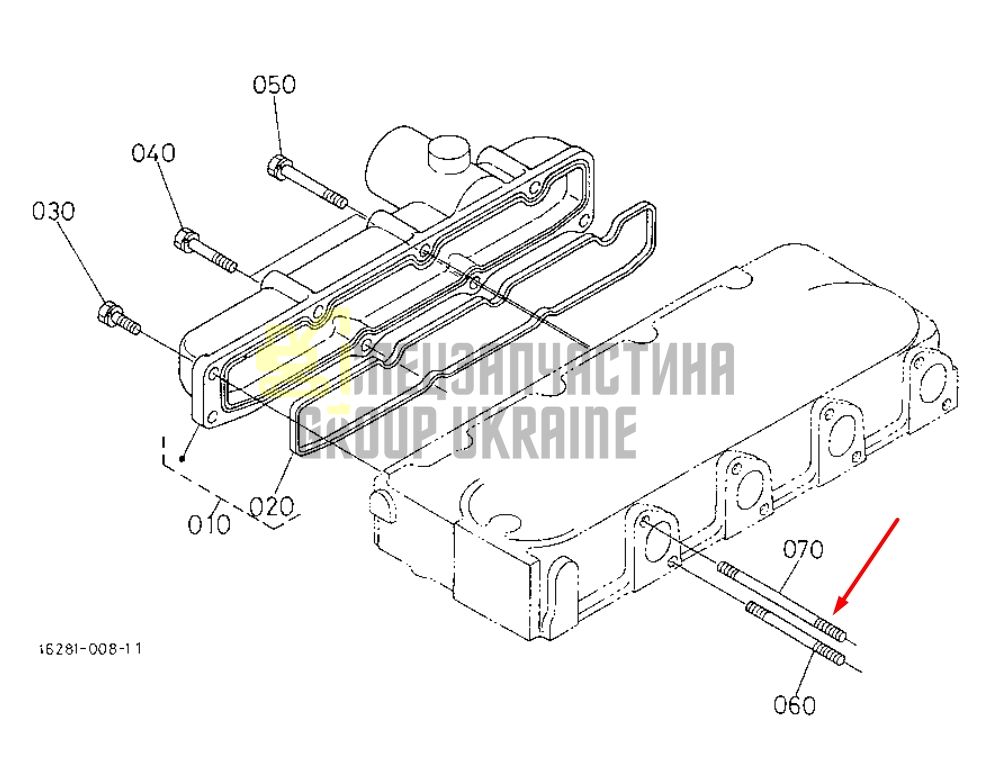 Kubota 76630-13310 Диск зчеплення для F2100