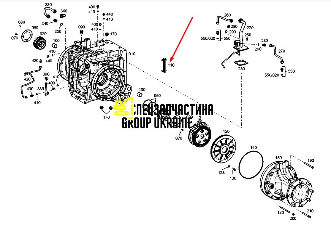 47542297 Датчик рівня масла New Holland 0501329994