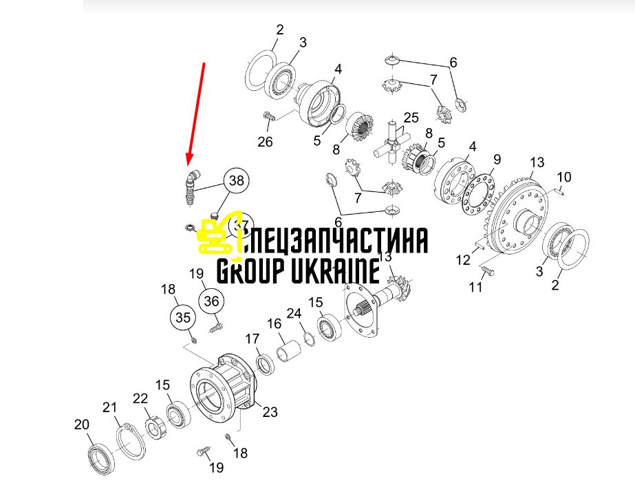 154010597 Датчик New Holland