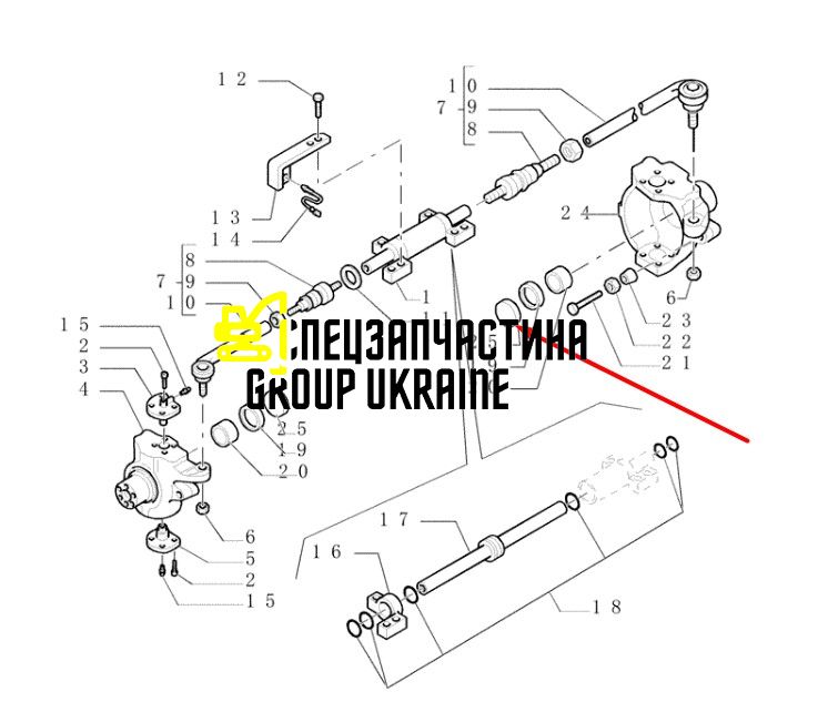 85825033 (145806, 84197906) Завзята шайба New Holland, Carraro