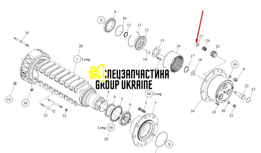 153310281 Шайба New Holland