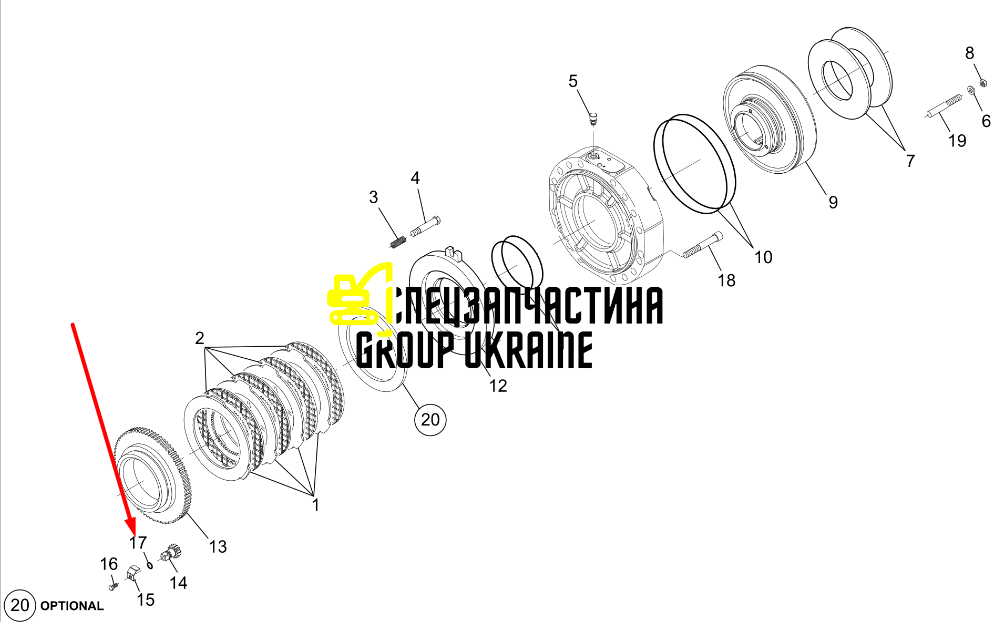 Сальник New Holland, CNH