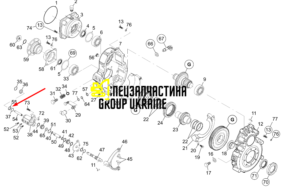 153310985 Кільце ущільнювача New Holland