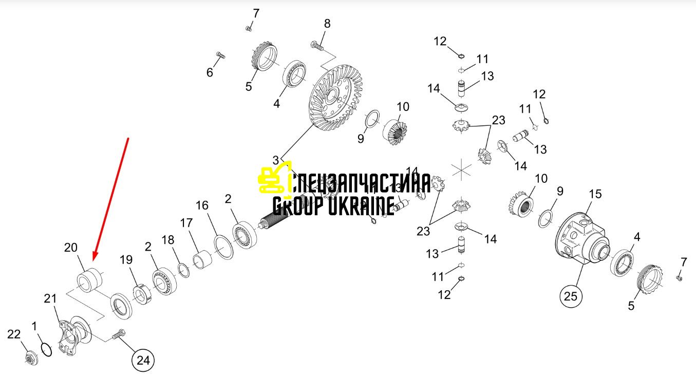 71482477 Втулка New Holland