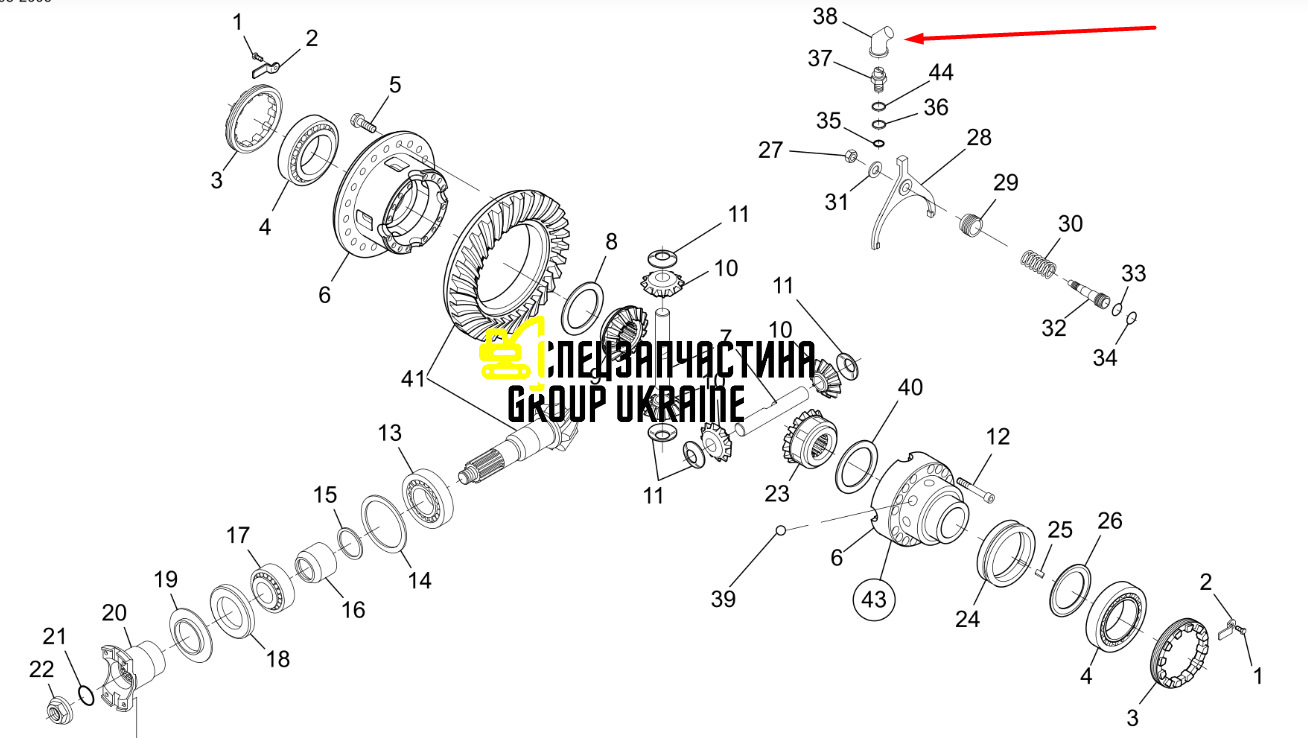 Кожух New Holland, CNH