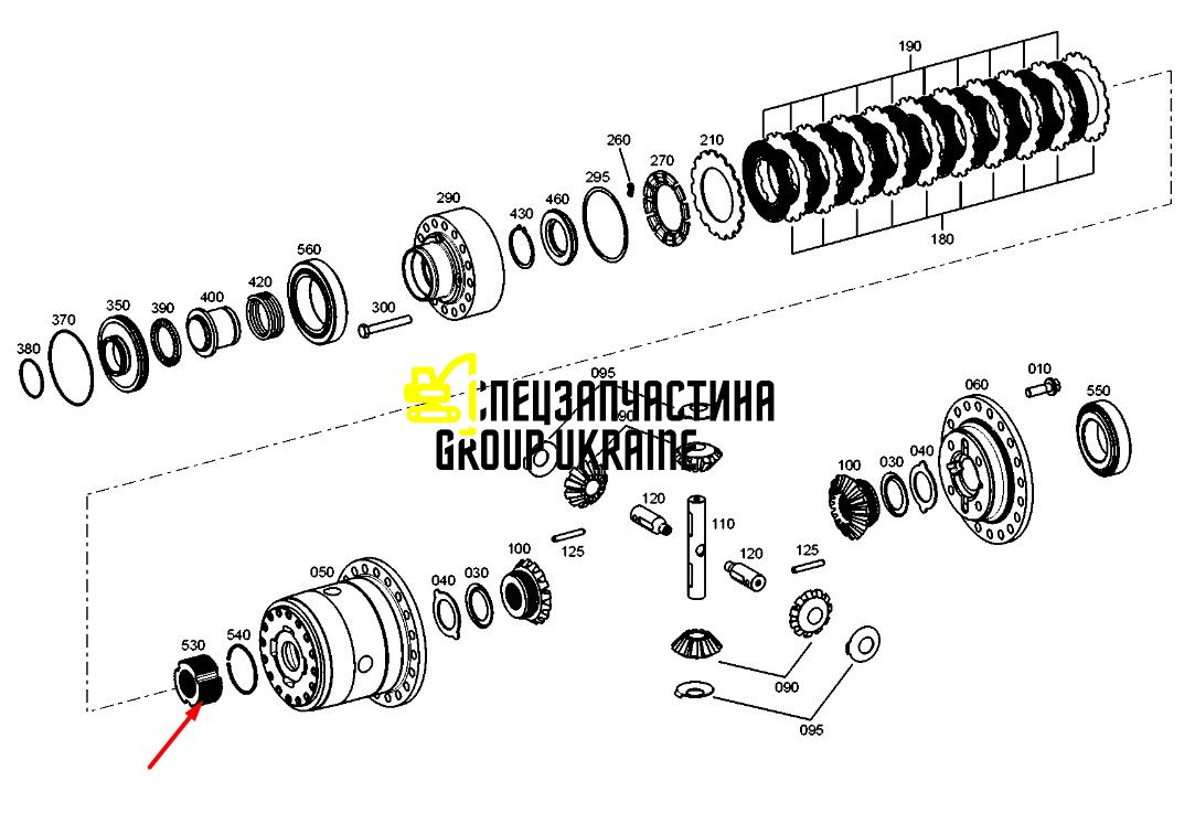 364-4397 (84354721, 4481371219) Направляюча Caterpillar 938