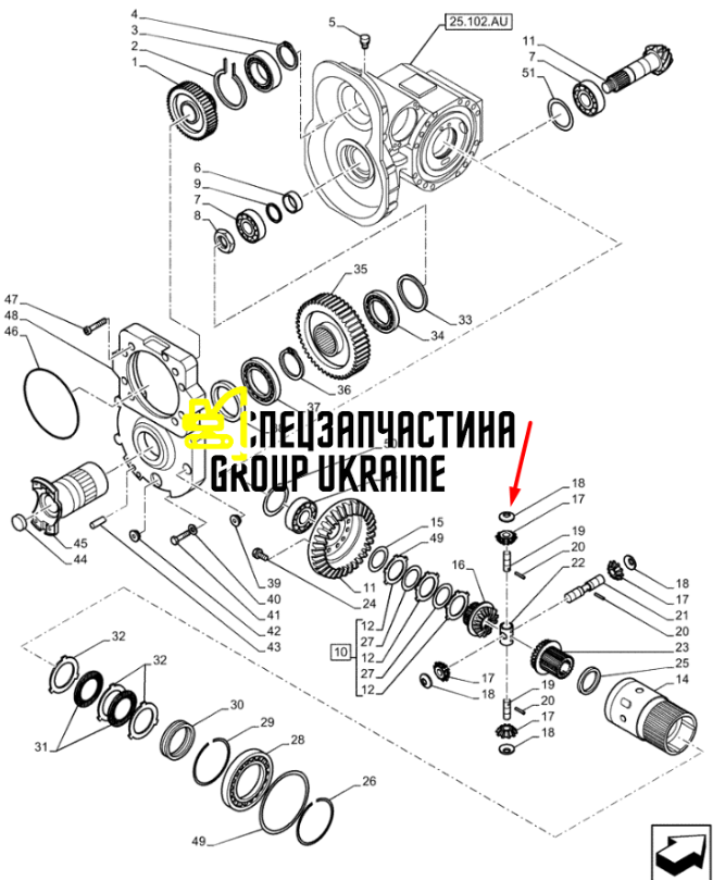 84512564 Шайба New Holland