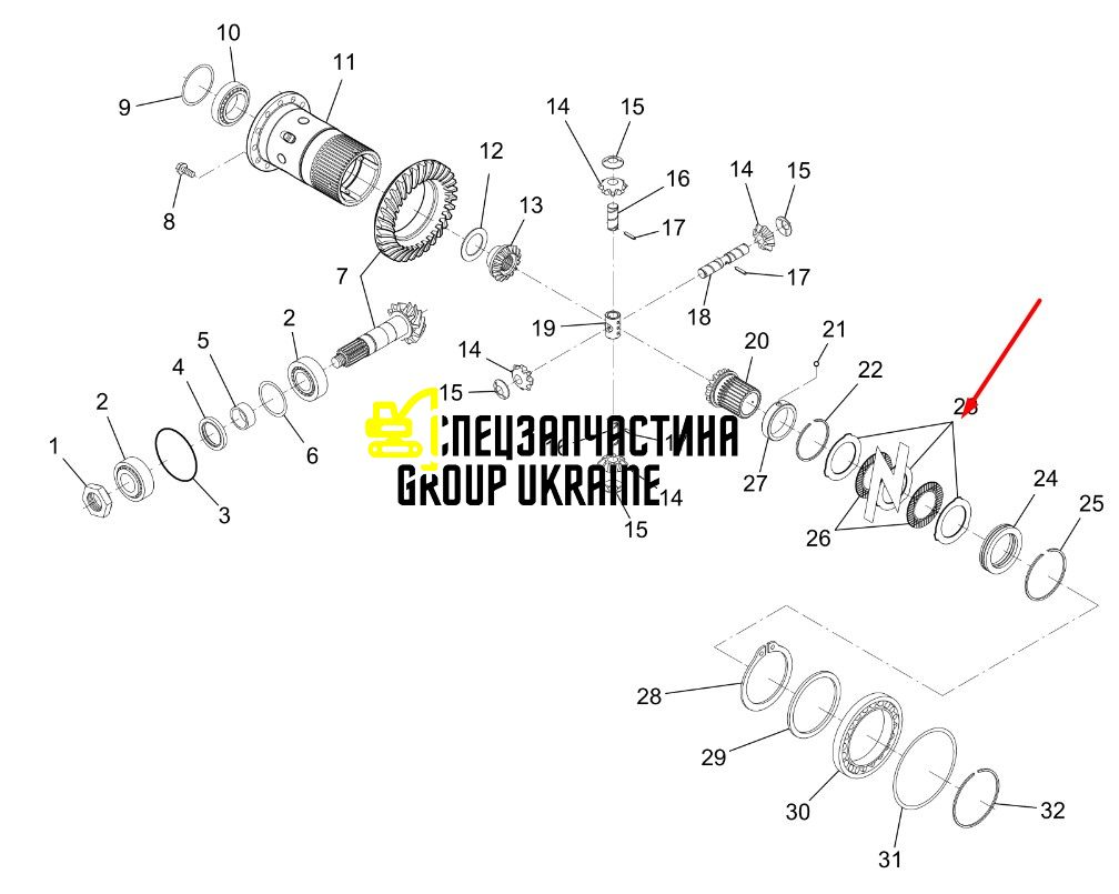 84512612 Гальмівні диски New Holland, Dana Spicer