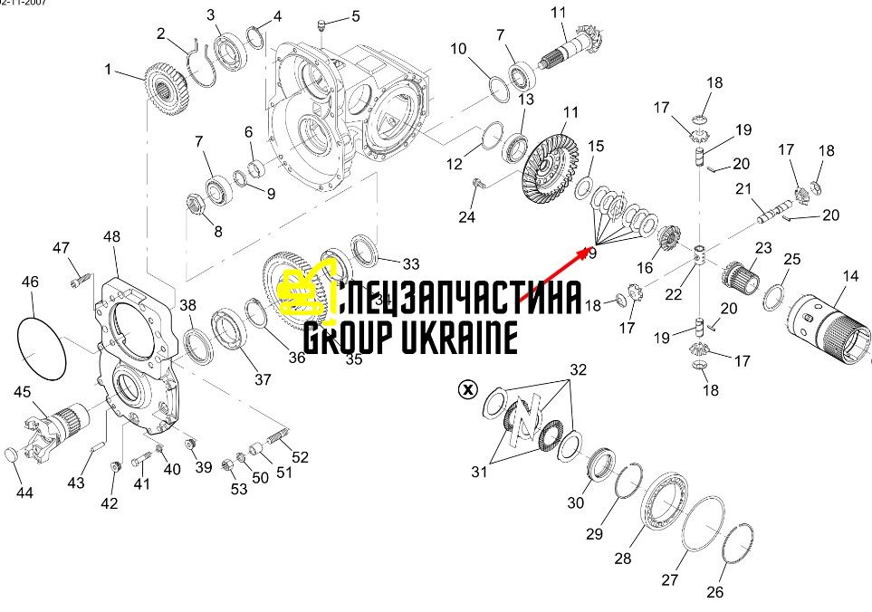 84512630 Гальмівні диски New Holland, Dana Spicer