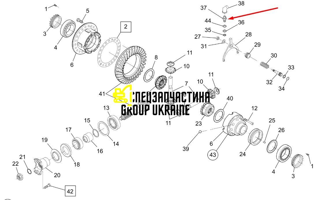 71482566 Перемикач New Holland 932.03.600.04