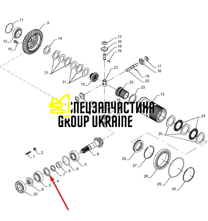 84517890 Сальник New Holland, Dana Spicer