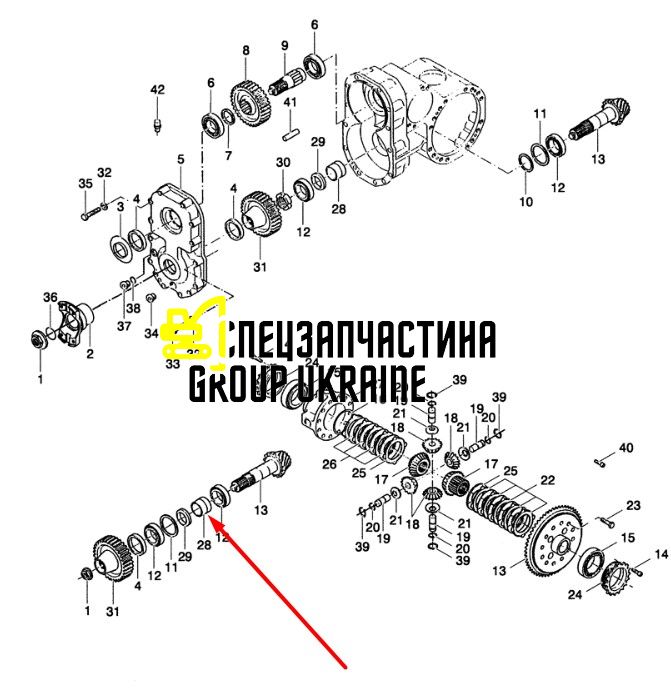 85806940 Проставка New Holland, Dana Spicer