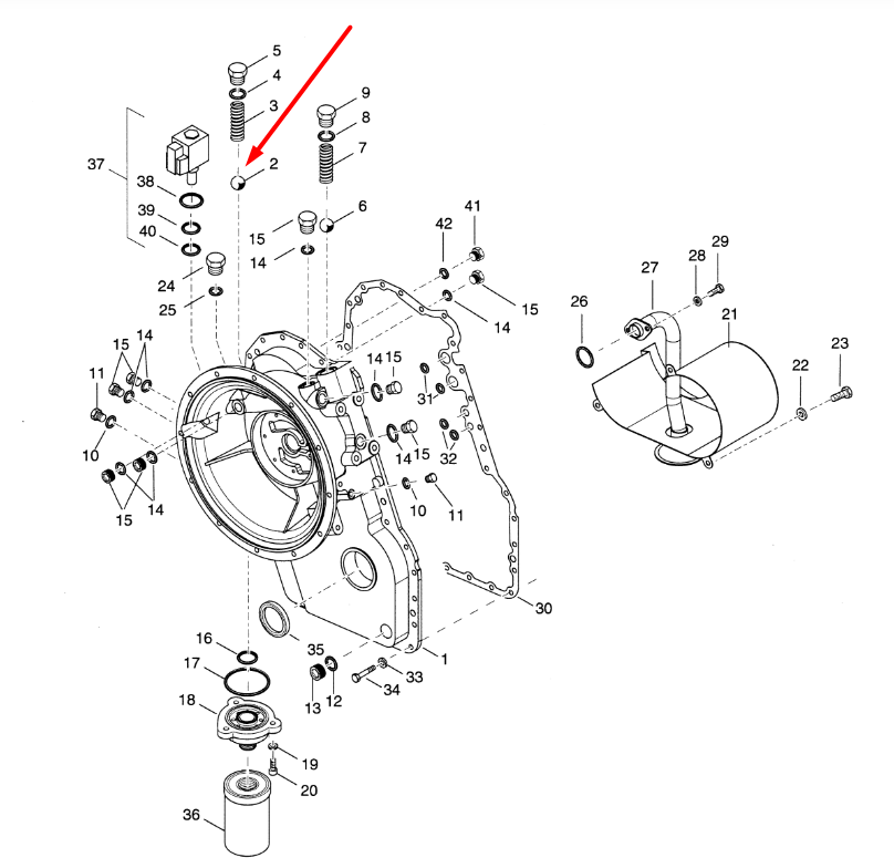 Ексцентрик New Holland, DANA SPICER 85808319
