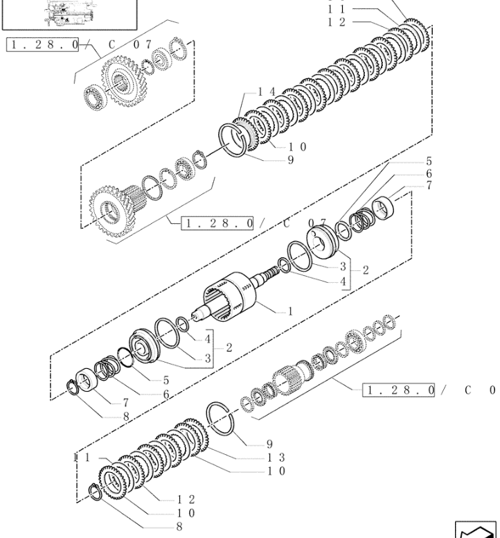 85808340 Диск фрикційний New Holland 4204266