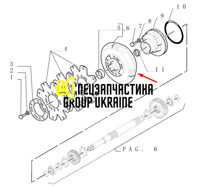 85811960 Гідротрансформатор КПП New Holland