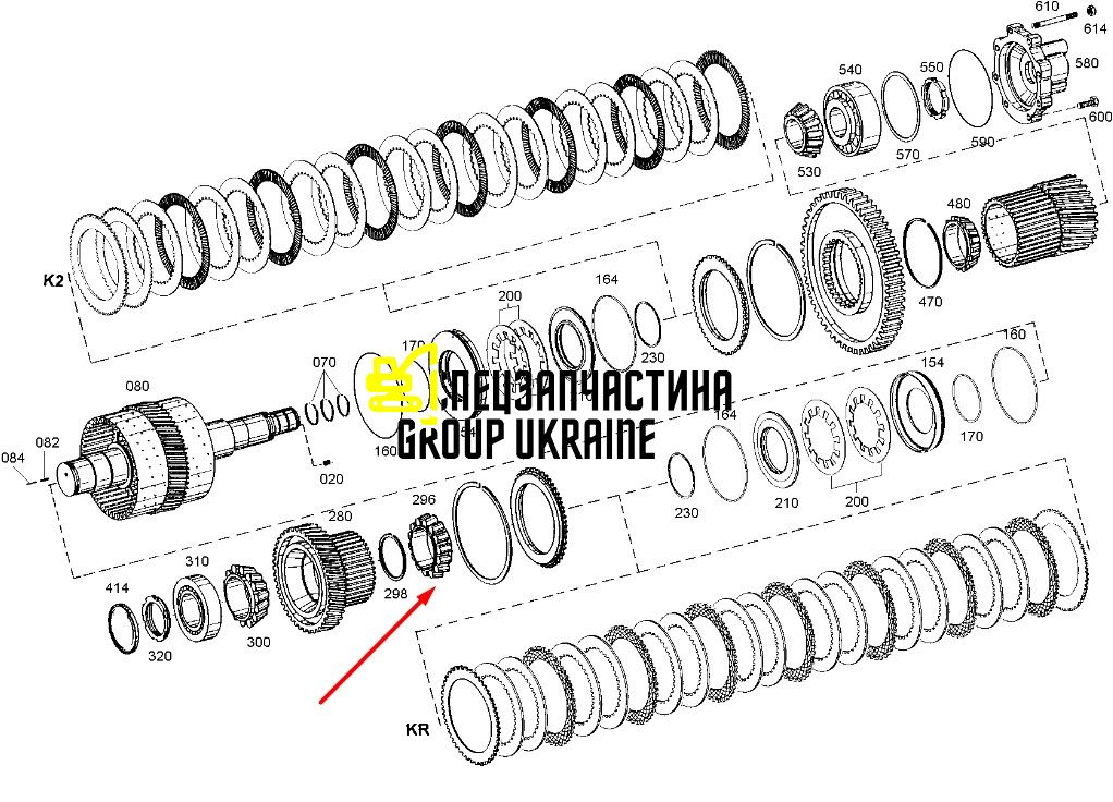 8605436 (0735371923) Роликовий підшипник New Holland, ZF