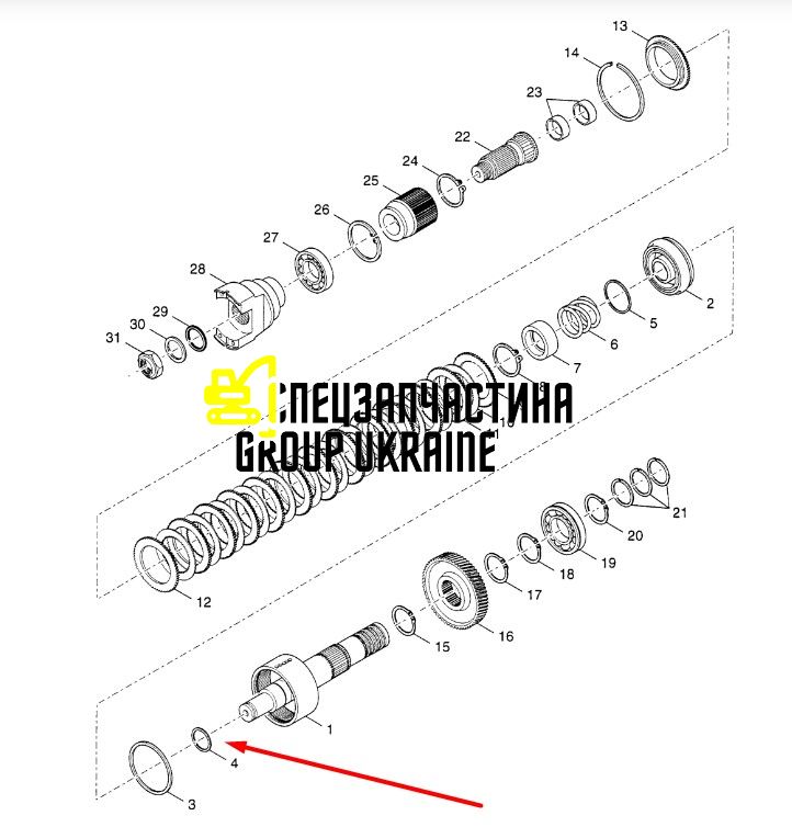 9969047 Кільце ущільнювача New Holland 234113