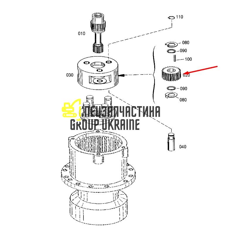 4145302067 Вал ZF