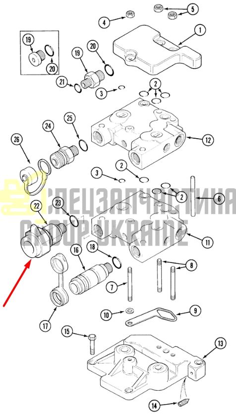 Case 1954145C2 Розривна муфта 5120, 5130
