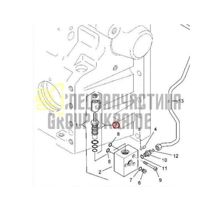 Case 704296A1 Електромагнітний клапан (соленоїд)