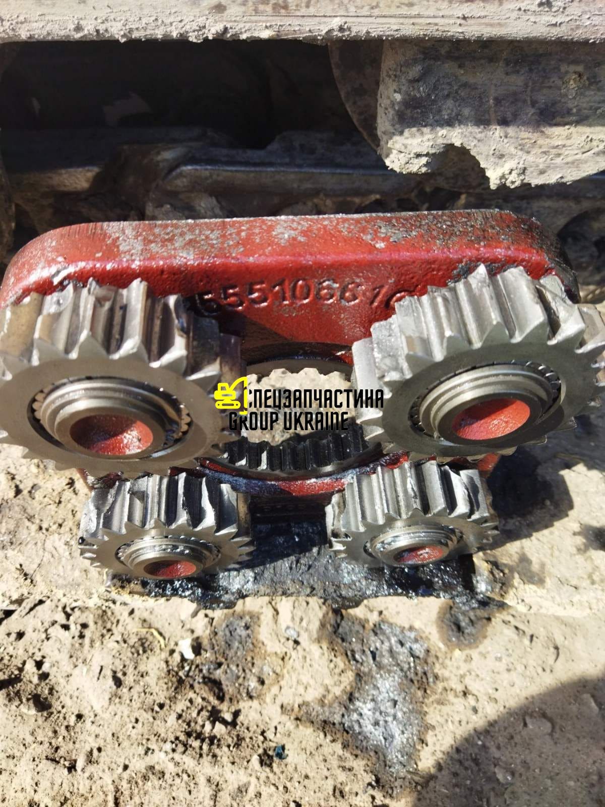 Бортовий редуктор ходу Запчастини та ремонт JCB JS220 JS240 JS200