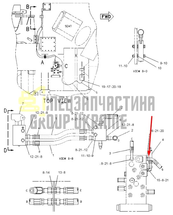 Volvo 1078316 Електромагнітний клапан (соленоїд, дільник) SM-350