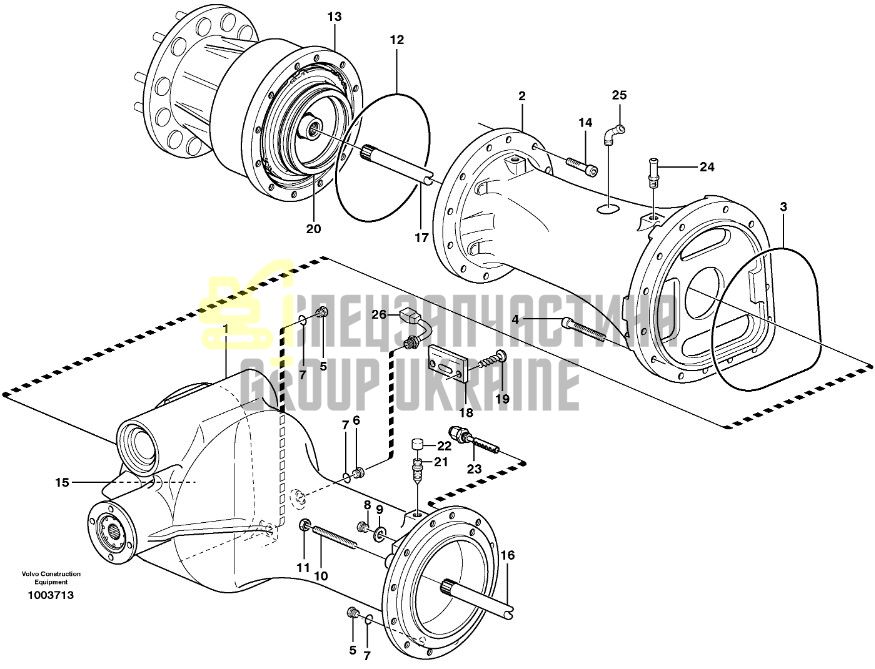 11034256 Захисний ковпачок Volvo A30