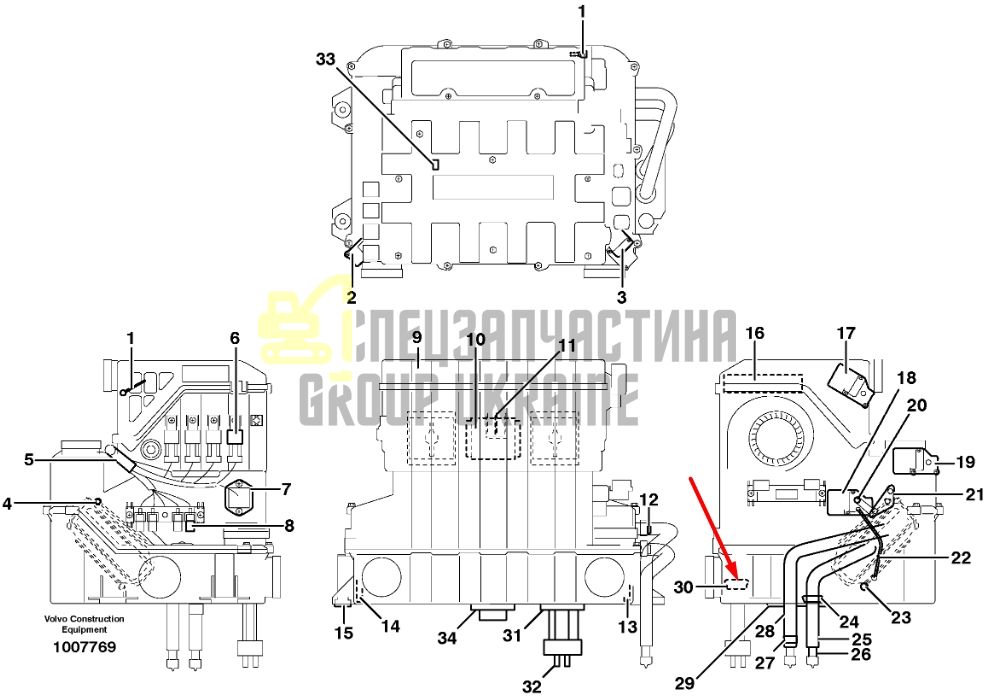 Volvo 14509331 Розширювальний клапан