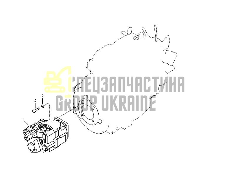 Volvo 14654644, 14623786, 14520750 Гідравлічний насос для EC80, PVC90