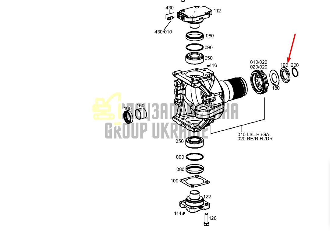 ZF 4472.399.002 Шайба завзята