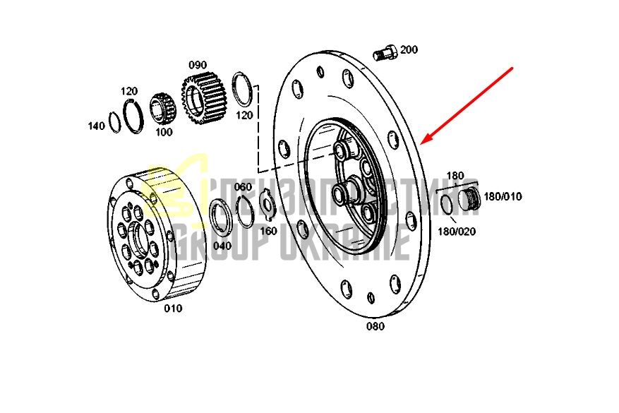 4475325013 Планетарний носій ZF